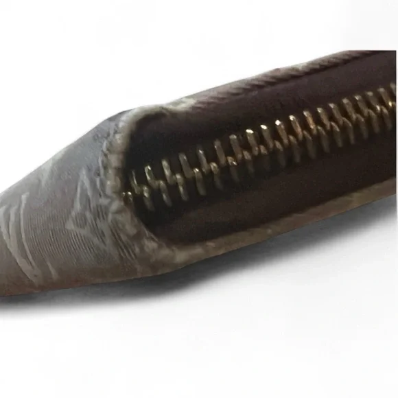 Louis Vuitton Monogram Idylle Mini Lin Zippy Long Wallet in Sepia - Picture 6 of 11